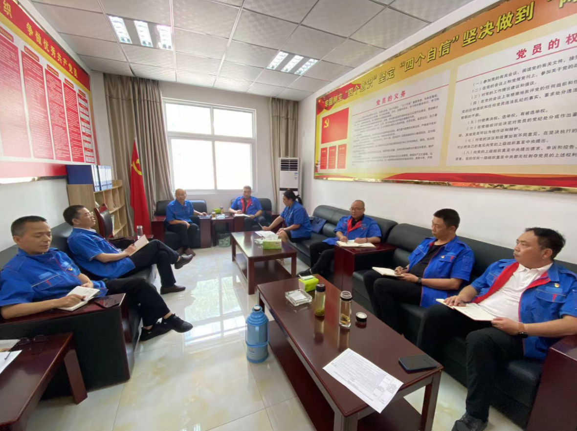 公司黨委指導礦業分公司黨建工作